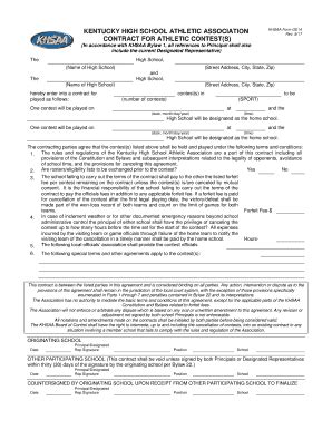 2017-2026 Form KY KHSAA GE14 - Fill Out, Sign & Share Online | pdfFiller