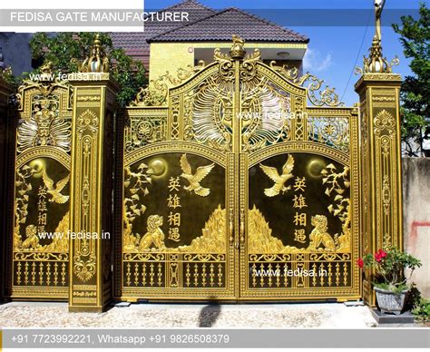 Compound Gate Makan Ke Men Gate Palisade Gates Designs Main Gate Design ...