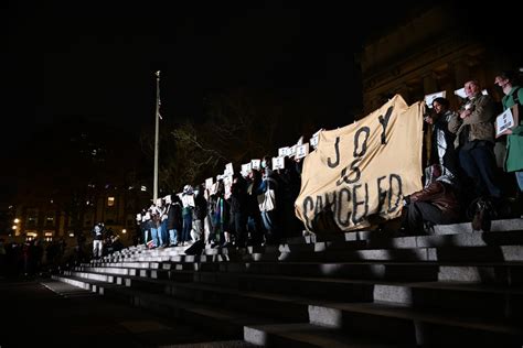 ‘Joy is canceled’: Columbia University Apartheid Divest holds protest ...