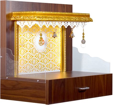 Buy Designer Wooden Mandir for Home/Temple Home/Pooja Mandir with ...