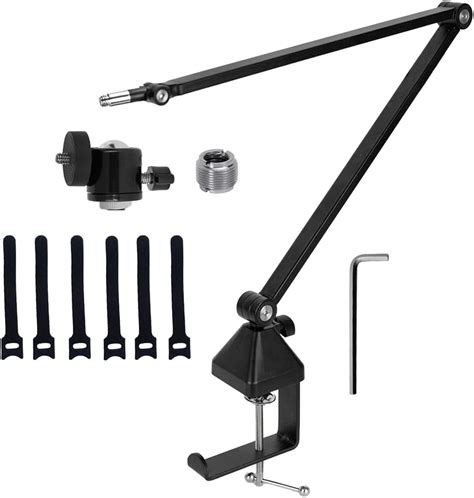 Kreo ROD V2 Boom Arm Studio Grade microphone stand for Streaming ...