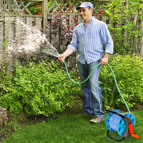 Buy Zochlon Portable Hose Reel Cart Garden Hose Reel Cart Holds 82inch ...