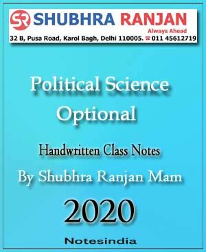 Shubhra Ranjan - GS Paper 2 - Handwritten Class Notes 2018 - Notesindia