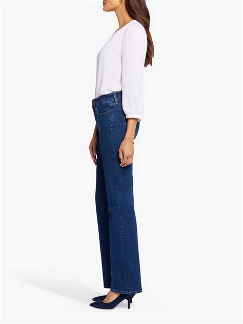 NYDJ Blake High Rise Slim Flared Jeans, Quinn