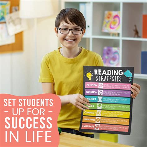 Buy 6 Colorful Reading Posters For Classroom Library Decorations For ...