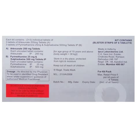 Buy Larinate-200 Kit online | Uses, Side Effects, Price and substitutes ...