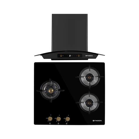 Faber 60 cm Wall Mounted Chimney Zeal Series HOOD ZEAL BLDC HC SC FL BK ...