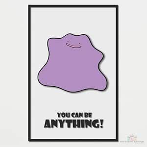 Ditto Pokemon Wall Art : Amazon.in: Home Improvement