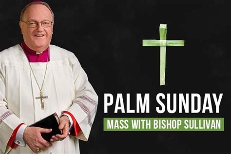 Bishop Sullivan celebrates Palm Sunday Mass, The Parish of St Michael ...