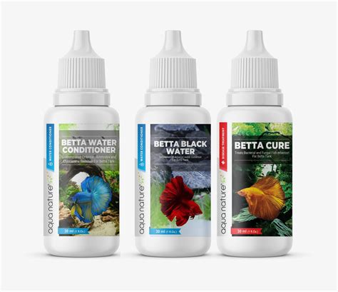 AquaNature Special Combo Betta Water Conditioner, Betta Cure & Betta ...
