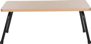 AroraMart Brown - Textured Wood Portable Laptop Table Price in India ...