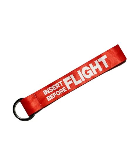 Buy Fast Bend 2582 Insert Before Flight Cloth Keychain - Red – Bikester ...