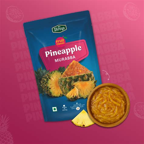 Pineapple Murabba Pouch – Shriram Food Industries