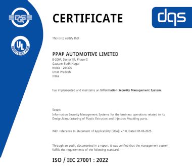 PPAP AUTOMOTIVE LIMITED