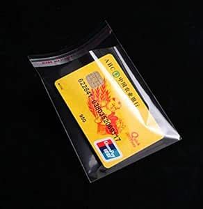 Transparent Self Adhesive Resealable Plastic Pouch Bag Resealable ...