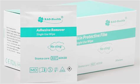 Bao-Health Adhesive Remover Wipes No Sting 30 Wipes 60430 – MedineedsIndia
