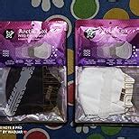 Arctic Fox N95 Respirator Mask Gold Series (White and Black, Pack of 2 ...