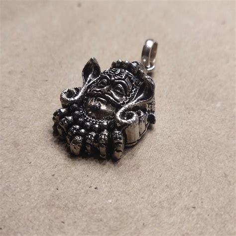 Asp Silver Mahakal Pendant for Men – 𝗔𝘀𝗽 𝗙𝗮𝘀𝗵𝗶𝗼𝗻 𝗝𝗲𝘄𝗲𝗹𝗹𝗲𝗿𝘆