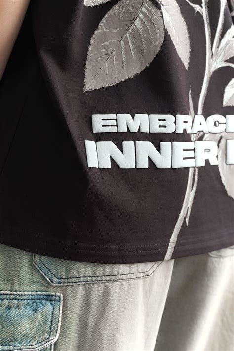 Buy Embrace Your Inner Rose Premium Oversized T-shirt | BonkersCorner