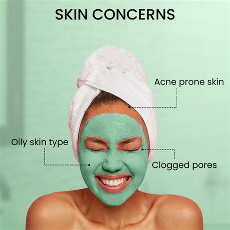Alps Goodness Acne Control French Green Clay Mask for Oily Skin with T