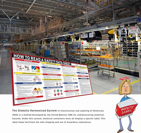 Inkfonts How to Read A Safety Data Sheet SDS/MSDS Poster 2024 India | Ubuy