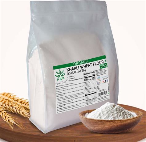Buy Certified Organic Freshly Milled (Khapli Aata) Wheat Flour Online ...