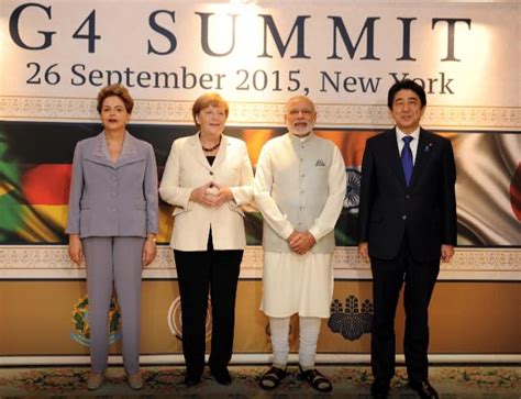 Joint Press Statement at the Meeting of Leaders of the G-4 countries ...