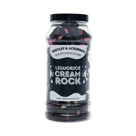 Buy Liquorice Cream Rock (620g) Original Traditional Liquorice Candy in ...