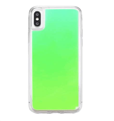 Green Neon Sand Glow Case – Qrioh.com