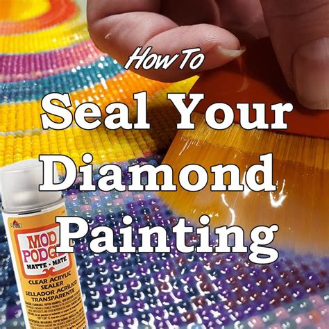 How Do You Seal And Frame A Diamond Painting at Douglas Jacobson blog