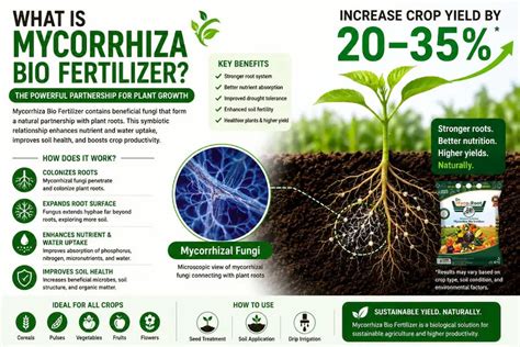 What is Mycorrhiza Bio Fertilizer? How Does It Increase Crop Yield by