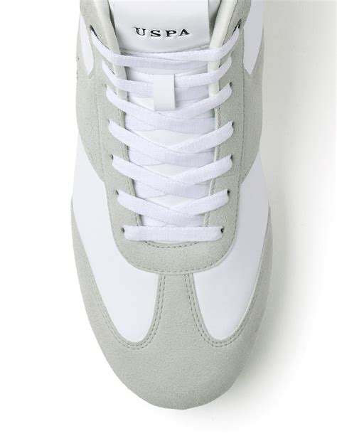Buy Men Men Rano Suede Colourblocked Sneakers Grey|U.S. Polo Assn. India