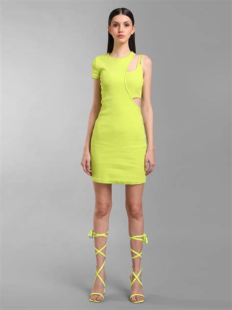 Cut-Out Rib Dress – KAZO