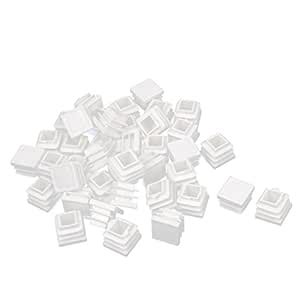 Generic Furniture Legs Protecter Tubing Square Tube Pipe Inserts Caps ...