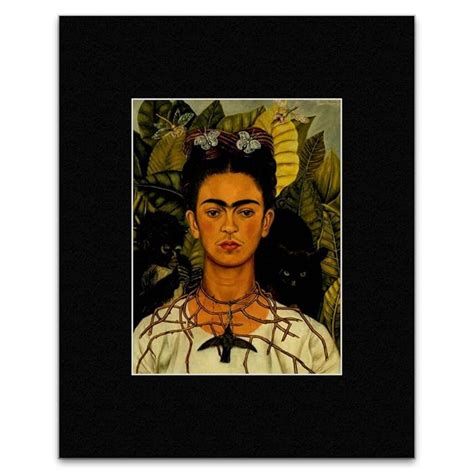 Buy Frida Kahlo - Self-Portrait With Thorn Necklace and Hummingbird ...