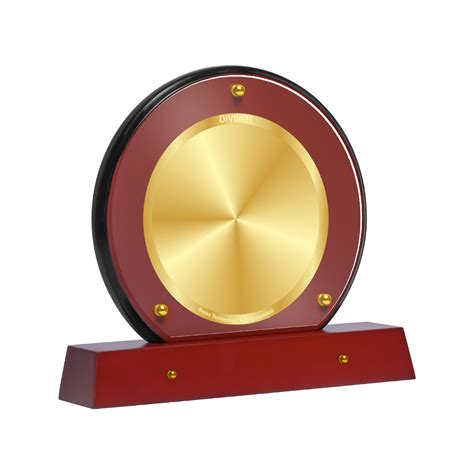 Diviniti 24K Gold Plated MDF Trophy Gift For Home & Office Decor| Cong ...