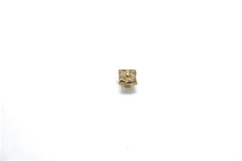 Square Broken Pebble Brass Knob | The Bespoke Crafts – My Store