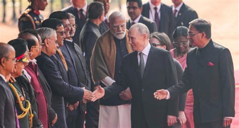 Handshake, hugs, carpool: Pictures capture PM Modi-Putin bonhomie in India