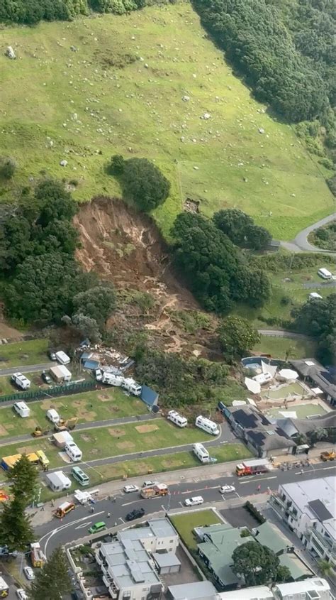 Mount Maunganui landslide: Children feared missing after campground ...