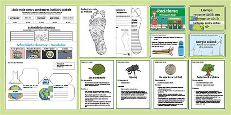 Săptămâna verde - Activități | Mediul Ambient | Twinkl RO