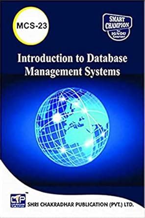Buy IGNOU MCS 23 Help Book Introduction to Database Management Systems ...