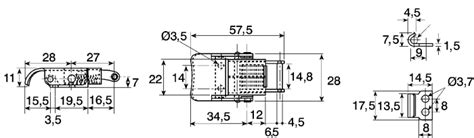 40013 IB Savigny | Savigny Stainless Steel ,Spring Loaded Toggle Latch ...
