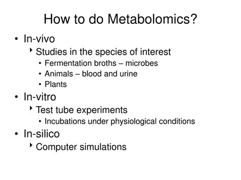 Image result for Metabolomics Tutorial