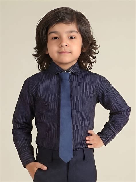 Polka Tots Full Sleeves Shirt - Blue – PolkaTots.in