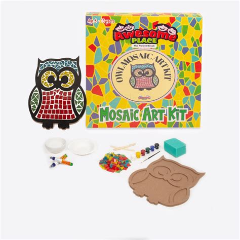 Owl DIY Mosaic Art Kit - Sparsh Hacks