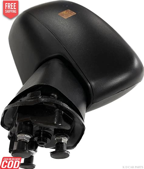K D Side/Door Mirror for Maruti Baleno (Black) Without Motor & Without ...