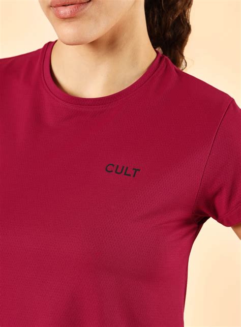 Buy Women's Red High Energy Training Top Online in India | Cult Store