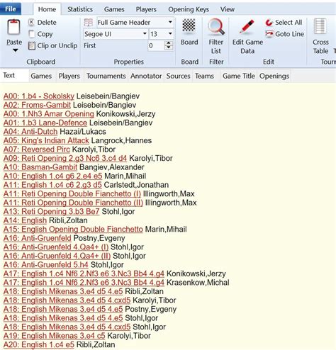 Become a theoretical expert with Opening Encyclopaedia 2017 - ChessBase ...