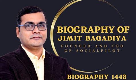 Biography of Jimit Bagadiya: Founder and CEO of SocialPilot- Entrepreneur