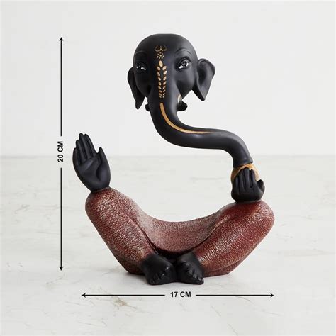 Buy Corsica Harmony Polyresin Ganesha Figurine from Corsica by Home ...